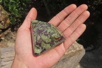 Polished Dragons Blood Stone Points x 6 From Tshipise, South Africa - Toprock Gemstones and Minerals 