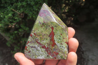 Polished Dragons Blood Stone Points x 6 From Tshipise, South Africa - Toprock Gemstones and Minerals 