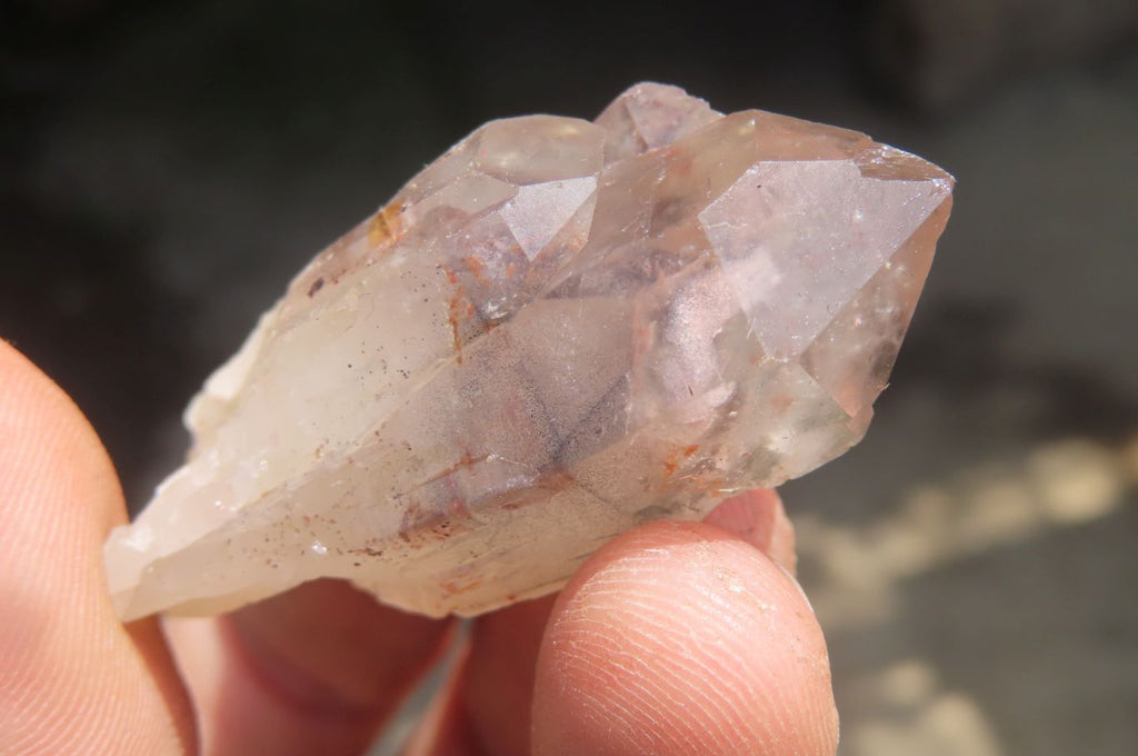 Natural Red Hematoid Quartz Crystal Specimens x 35 From Zimbabwe - Toprock Gemstones and Minerals 