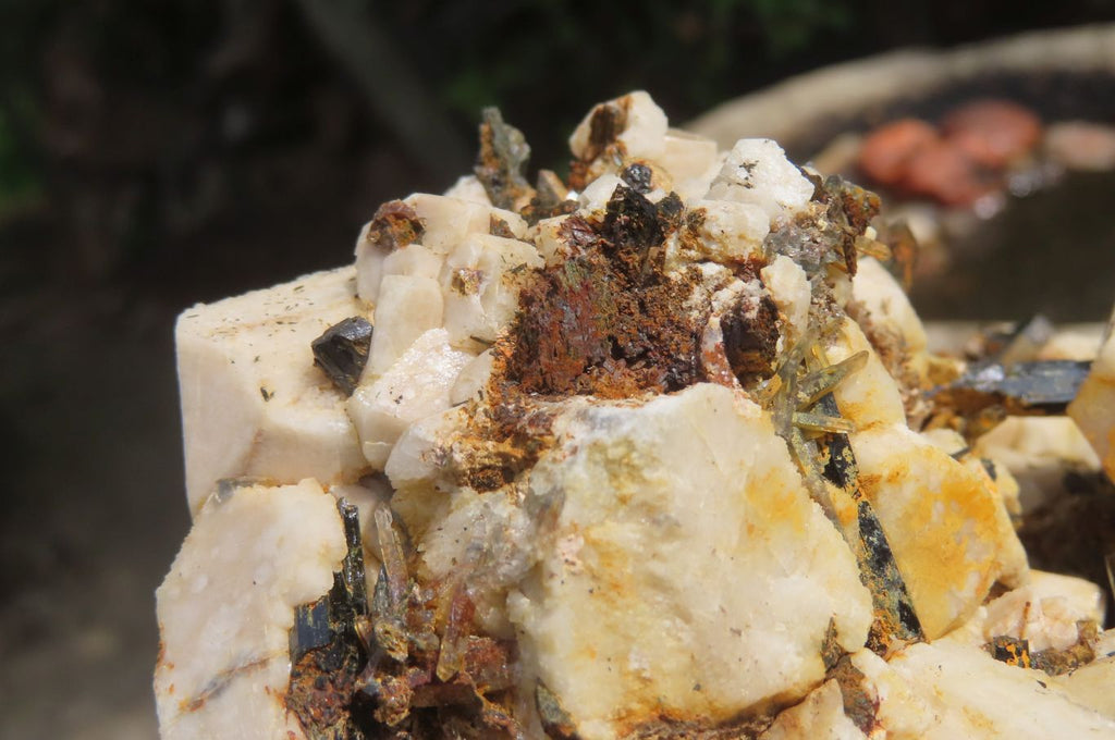 Natural Aegirine & Orthoclase Cluster x 1 From Zomba, Malawi - Toprock Gemstones and Minerals 