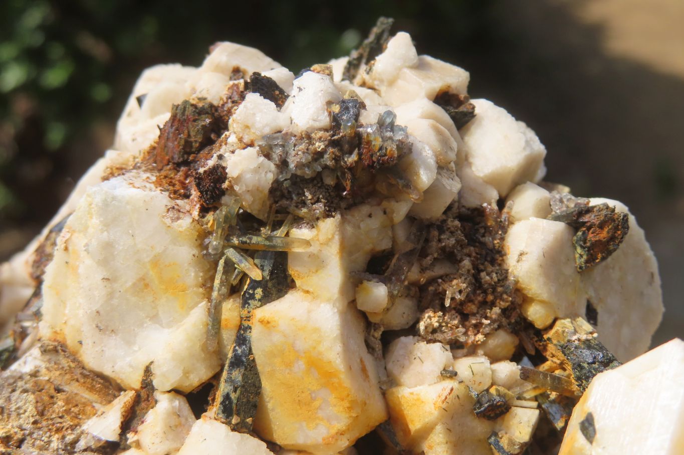 Natural Aegirine & Orthoclase Cluster x 1 From Zomba, Malawi - Toprock Gemstones and Minerals 