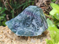 Natural Watermelon Fluorite Cobbed Specimens x 4 From Uis, Namibia