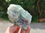 Natural Watermelon Fluorite Cobbed Specimens x 4 From Uis, Namibia - Toprock Gemstones and Minerals 