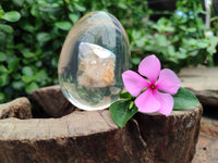 Polished Extra Rare 1980's Rutile Quartz In Resin Egg - Sold Per Item - From Brazil - Toprock Gemstones and Minerals 