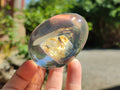 Polished Extra Rare 1980's Rutile Quartz In Resin Egg - Sold Per Item - From Brazil - Toprock Gemstones and Minerals 