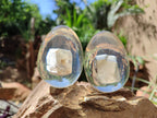Polished Extra Rare 1980's Rutile Quartz In Resin Egg - Sold Per Item - From Brazil - Toprock Gemstones and Minerals 