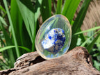Polished Lapis Lazuli Specimen In Resin Egg - Sold Per Item - From Afghanistan - Toprock Gemstones and Minerals 