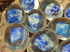 Polished Lapis Lazuli Specimen In Resin Egg - Sold Per Item - From Afghanistan - Toprock Gemstones and Minerals 