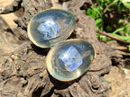 Polished Sodalite In Resin Egg - Sold Per Item - From Kunene River, Namibia - Toprock Gemstones and Minerals 
