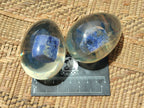 Polished Sodalite In Resin Egg - Sold Per Item - From Kunene River, Namibia - Toprock Gemstones and Minerals 