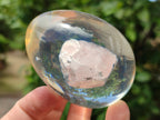 Polished Rose Quartz In Resin Egg - Sold Per Item - From Northern Cape, South Africa - Toprock Gemstones and Minerals 