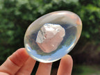 Polished Rose Quartz In Resin Egg - Sold Per Item - From Northern Cape, South Africa - Toprock Gemstones and Minerals 