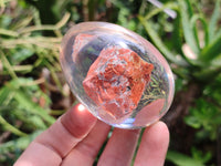 Polished Brecciated Jasper In Resin Egg - Sold Per Item - From Northern Cape, South Africa - Toprock Gemstones and Minerals 