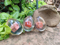 Polished Brecciated Jasper In Resin Egg - Sold Per Item - From Northern Cape, South Africa - Toprock Gemstones and Minerals 