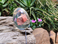 Polished Brecciated Jasper In Resin Egg - Sold Per Item - From Northern Cape, South Africa - Toprock Gemstones and Minerals 
