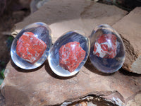 Polished Brecciated Jasper In Resin Egg - Sold Per Item - From Northern Cape, South Africa - Toprock Gemstones and Minerals 
