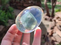 Polished Aventurine In Resin Egg - Sold Per Item - From Zimbabwe - Toprock Gemstones and Minerals 