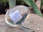 Polished Namibian Blue Lace Agate Specimen In Resin Egg - Sold Per Item - From Namibia - Toprock Gemstones and Minerals 