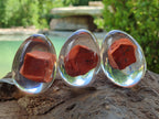 Polished Red Jasper In Resin Egg - Sold Per Item - From Northern Cape, South Africa - Toprock Gemstones and Minerals 