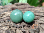 Polished Mini Aventurine Sphere-Balls  - Sold Per Item - From Zimbabwe - Toprock Gemstones and Minerals 
