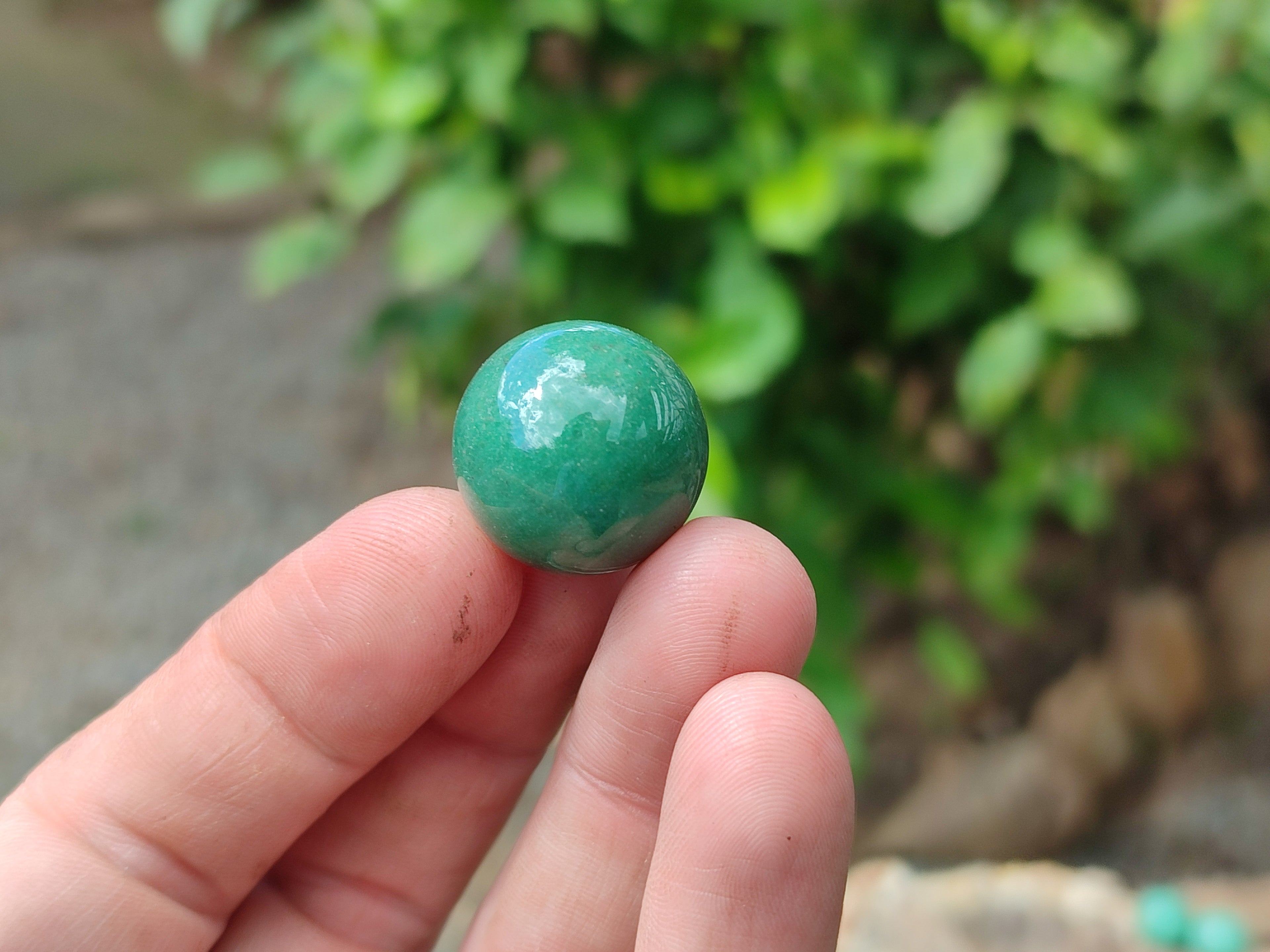 Polished Mini Aventurine Sphere-Balls  - Sold Per Item - From Zimbabwe - Toprock Gemstones and Minerals 