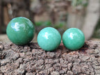 Polished Mini Aventurine Sphere-Balls  - Sold Per Item - From Zimbabwe - Toprock Gemstones and Minerals 