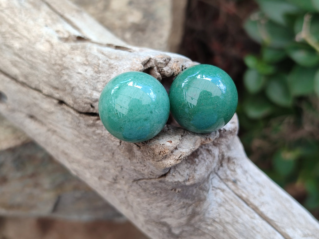 Polished Mini Aventurine Sphere-Balls  - Sold Per Item - From Zimbabwe - Toprock Gemstones and Minerals 