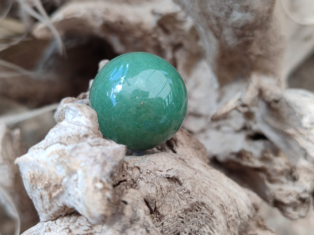 Polished Mini Aventurine Sphere-Balls  - Sold Per Item - From Zimbabwe - Toprock Gemstones and Minerals 