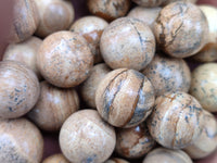 Polished Mini Namibian Desert Picture Stone Jasper Sphere-Balls - Sold Per Item - From Ais-Ais Namibia - Toprock Gemstones and Minerals 