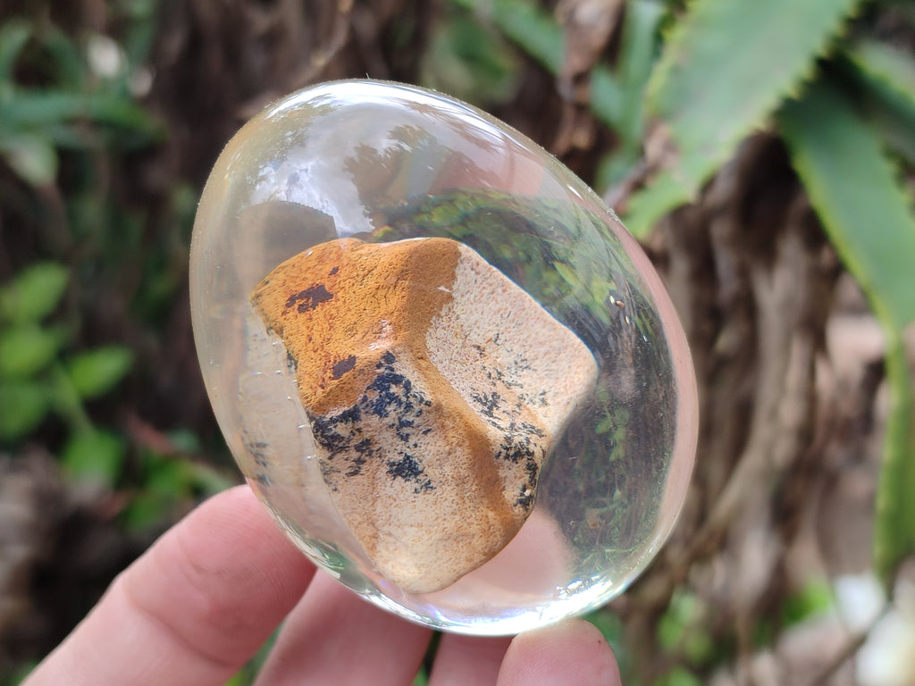 Polished Namibian Desert Picture Stone Jasper Eggs In Resin Egg  - Sold Per Item - From Ais-Ais Namibia - Toprock Gemstones and Minerals 