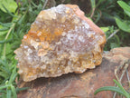Natural Limonite Quartz Clusters x 3 From Zambia - Toprock Gemstones and Minerals 