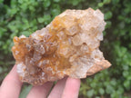 Natural Limonite Quartz Clusters x 3 From Zambia - Toprock Gemstones and Minerals 