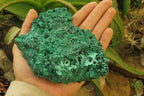 Natural Silky Malachite Specimens x 3 From Kasompe, Congo - Toprock Gemstones and Minerals 