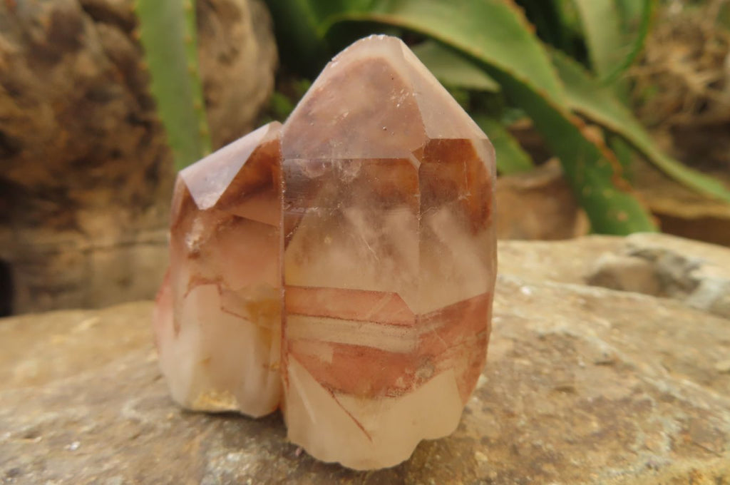 Natural Red Hematoid Quartz Clusters x 12 From Karoi, Zimbabwe - Toprock Gemstones and Minerals 