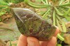 Polished Dragons Blood Stone Points x 6 From Tshipise, South Africa - Toprock Gemstones and Minerals 