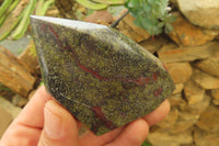 Polished Dragons Blood Stone Points x 6 From Tshipise, South Africa - Toprock Gemstones and Minerals 