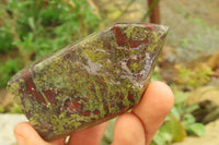 Polished Dragons Blood Stone Points x 6 From Tshipise, South Africa - Toprock Gemstones and Minerals 