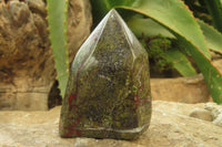 Polished Dragons Blood Stone Points x 6 From Tshipise, South Africa - Toprock Gemstones and Minerals 