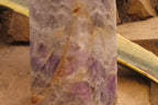 Polished Chevron Amethyst Tower x 1 From Madagascar - Toprock Gemstones and Minerals 