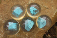 Polished Cobbed Blue Howlite in PVC Resin Paperweight Spheres - sold per item - From Zimbabwe - Toprock Gemstones and Minerals 