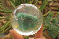 Polished Aventurine in PVC Resin Paperweight Spheres - sold per item - From Zimbabwe - Toprock Gemstones and Minerals 