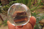 Polished Tiger Iron Jasper in PVC Resin Paperweight Spheres - sold per item - From Australia - Toprock Gemstones and Minerals 