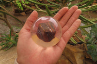 Polished Tiger Iron Jasper in PVC Resin Paperweight Spheres - sold per item - From Australia - Toprock Gemstones and Minerals 