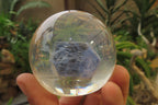 Polished Sodalite cobbed piece in PVC Resin Paperweight Sphere - sold per item - From Namibia - Toprock Gemstones and Minerals 