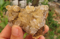 Natural Limonite Quartz Specimens x 28 From Zambia