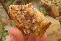 Natural Limonite Quartz Specimens x 28 From Zambia