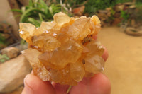 Natural Limonite Quartz Specimens x 28 From Zambia