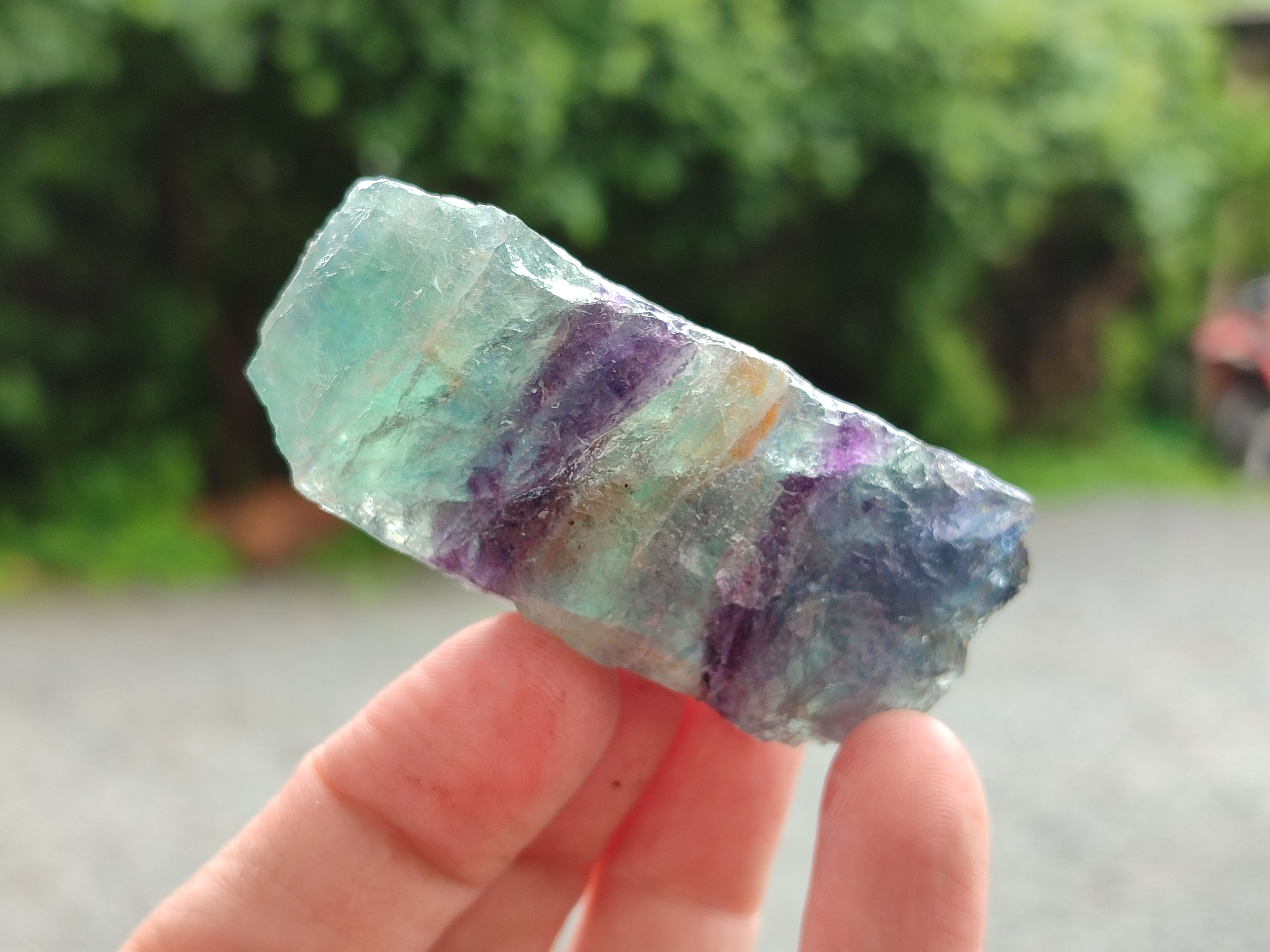 Natural Watermelon Fluorite Cobbed Specimens x 15 From Uis, Namibia - Toprock Gemstones and Minerals 