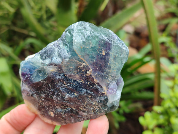 Natural Watermelon Fluorite Cobbed Specimens x 5 From Uis, Namibia - Toprock Gemstones and Minerals 