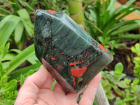 Polished Bloodstone Points x 3 From Swaziland - Toprock Gemstones and Minerals 